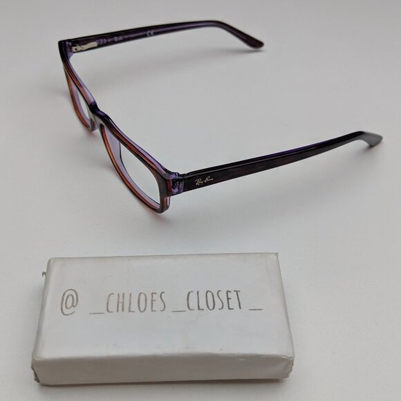 🕶️Ray-Ban RB5187 2442 Eyeglasses 52/16 140 /KAG436🕶️​ - Picture 4 of 10